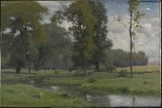 George Inness June oil painting